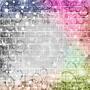 Abstract brick wall background for your design