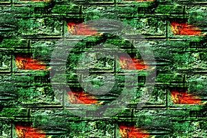 abstract bricks in the wall.