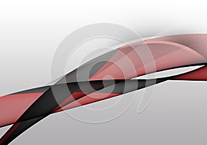 Abstract bright background with red and black dynamic lines for wallpaper, business card or template