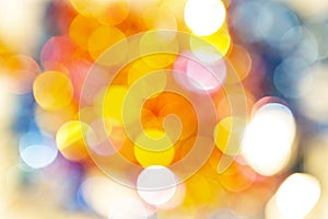 Abstract bright blurred colorful bokeh background
