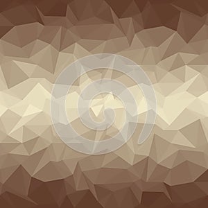 Abstract Brown Polygonal Background