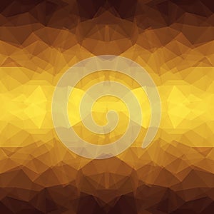 Abstract Brown Polygonal Background