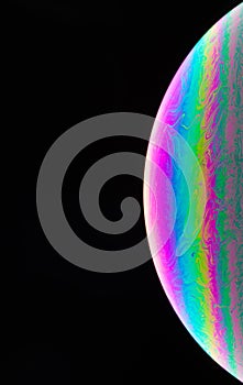 Abstract bright colorful circle background