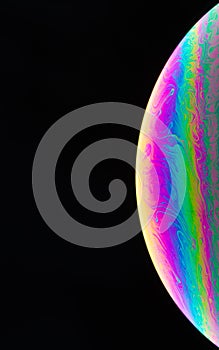 Abstract bright colorful circle background