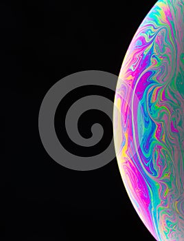 Abstract bright colorful circle background