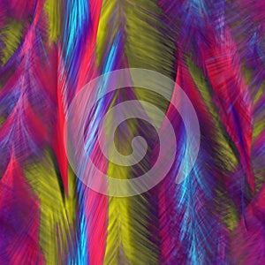 Abstract bright feathers of birds