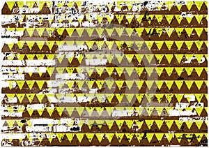 Abstract bright grungy triangles background
