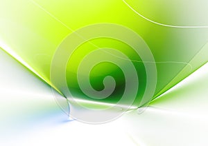 Abstract bright modern green hightech background texture photo