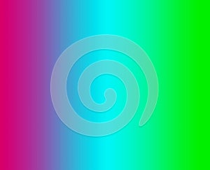 Abstract bright multi colored (Pink, blue and green) gradient background