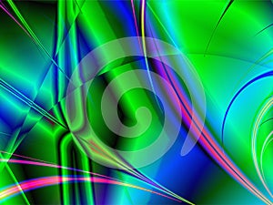 abstract bright multicolor linear pattern, color graphics, background