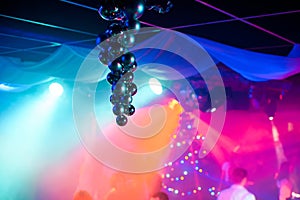 abstract bright multicolored blurred background