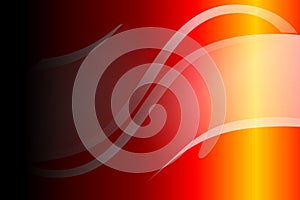 Abstract bright red yellow and black colorful Background. Vector Illustration photo