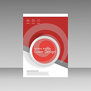 Abstract brochure design template. flyer design, book, print design, brochure template. Brochure abstract design