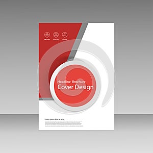 Abstract brochure design template. flyer design, book, print design, brochure template. Brochure abstract design