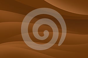 Abstract brown background with smooth lines, futuristic design.