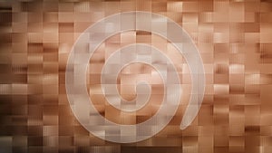 Abstract Brown Gradient Square Pixel Mosaic Background