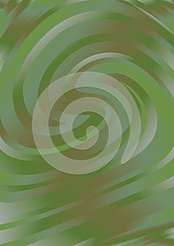 Abstract Brown and Green Whirlpool Background