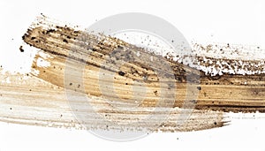 Abstract Brown Paint Stroke Texture