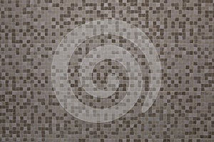 Abstract brown square mosaic background