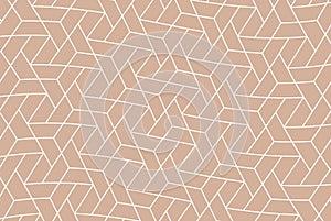 Abstract brown white triangle pattern, geometric polygon texture background, vector illustration, line art