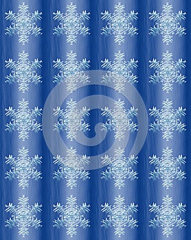 Abstract brushed winter background with snowflakes