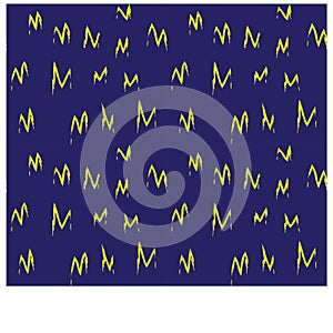 Abstract Colourful Brushstrokes Seamless Print/Pattern in Vector