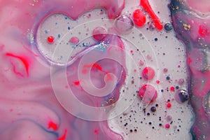 Abstract Bubbles Macro