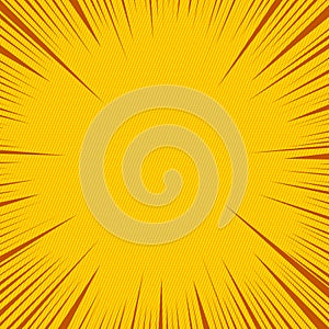 Abstract burst concept