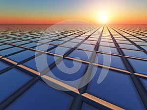 Abstract Business Background