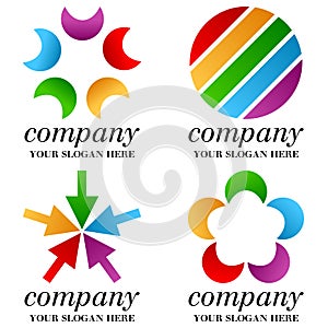 Abstract Business Logos Set [2]