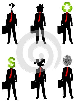 Abstract Businessman Concepts 2