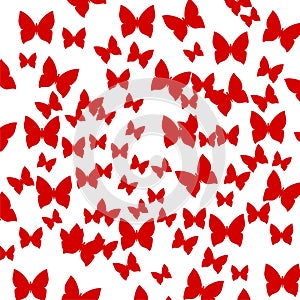 Abstract Butterfly Background