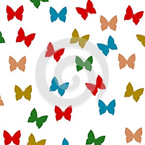 Abstract Butterfly Background
