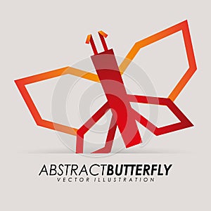 Abstract butterfly