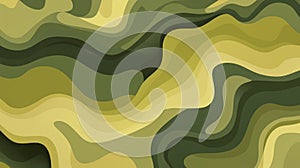 Abstract camo design in earth tones. Background. Concept of nature-inspired concealment, tactical wear, forest