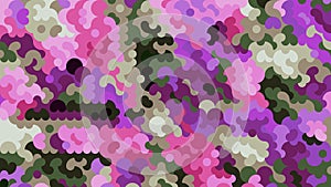 Abstract Camouflage graphics generated background wallpaper