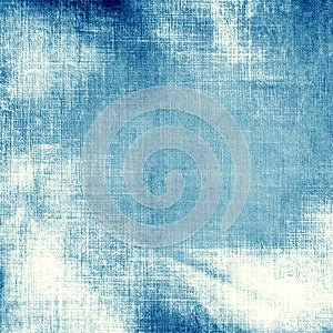 Abstract canvas texture and blue sky view