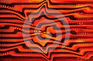 Abstract car light close up