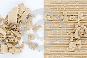 Abstract cardboard for texture background