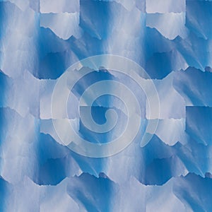 Abstract celestial blue seamless pattern. Skiey background.