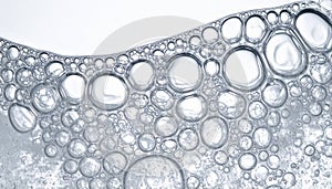 Abstract Cellular Bubble Structure Background