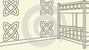 Abstract Celtic Knot Pattern Background Vector Illustration, vector design Generative AI