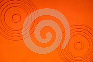 Abstract cement orange background