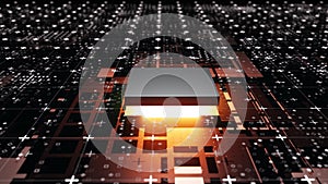 Abstract Central Computer Processors Concept