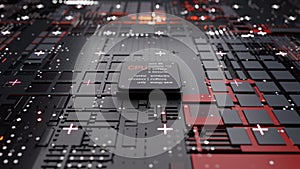 Abstract Central Computer Processors Concept