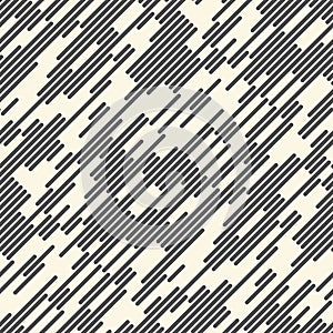 Abstract Chaotic Line Background. Seamless Rain Pattern