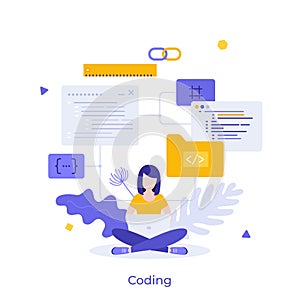 Abstract character concept