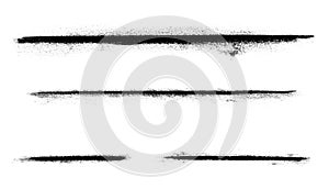 Abstract Charcoal Line Markings photo