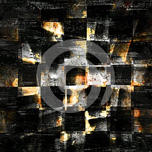 Abstract checkered grunge background