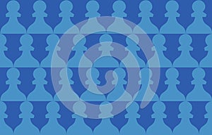 abstract chess pattern background of pawns